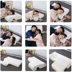 【TEXLORD】Couple Pillow Hand Pillow Slow Rebound Memory Pressure Pillow Anti-Hand Paralysis Pillow Duet Protection Cervical Pillow